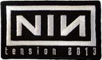 Nine Inch Nails - Tension 2013 - Patch officiële merchandise, Ophalen of Verzenden, Nieuw, Kleding