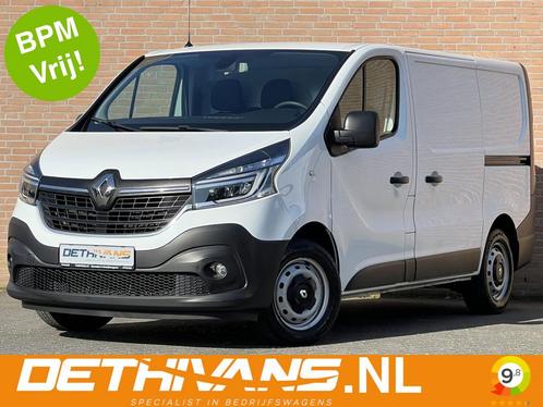 Renault Trafic 1.6dCi 120PK / 2x Schuifdeur / Cruisecontrol, Auto's, Bestelauto's, Onderhoudsboekje, Lease, Zwart, Handgeschakeld