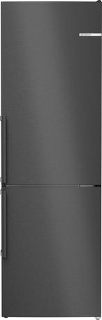 Bosch KGN36VXCT vrijstaande koelkast - blacksteel, 150 tot 200 liter, Verzenden, 60 cm of meer, Met aparte vriezer