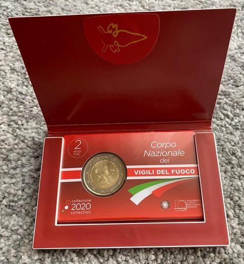 Italië. 2 Euro 2020/2024 (6 coincards) (Zonder Minimumprijs), Postzegels en Munten, Munten | Europa | Euromunten