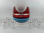 Koeler - Glas, Plastic - Een originele Martini-set: koelere