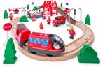 Woody treinset brandweer - houten s van €41,99 voor €29,39, Ophalen of Verzenden, Nieuw