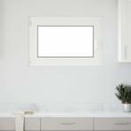 vidaXL Kelderraam RISOR 90x50 cm draai-kiep DIN links wit, Doe-het-zelf en Verbouw, Glas en Ramen, Verzenden, Nieuw