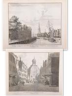 Nederland - Middelburg; I.Tirion - ‘De haven en Abdijtoren, Nieuw