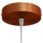 Bronzen Plafondplaat | Complete set | 12 cm | 1 snoer, 50 tot 75 cm, Nieuw, Ophalen of Verzenden, Metaal