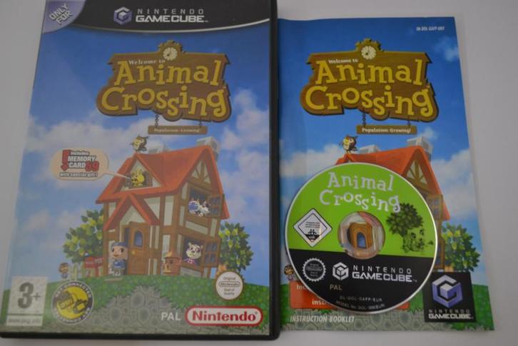 Animal Crossing (GC UKV), Spelcomputers en Games, Games | Nintendo GameCube, 1 speler, Zo goed als nieuw, Verzenden