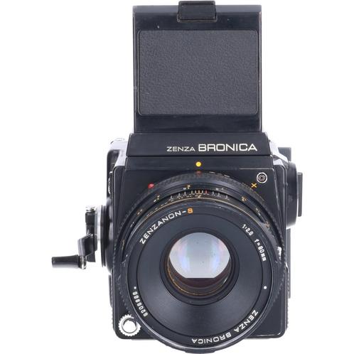 Tweedehands Bronica SQ met Zenzanon-s 80mm f/2.8 CM2553, Audio, Tv en Foto, Fotocamera's Analoog, Gebruikt, Ophalen of Verzenden