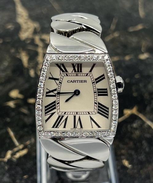 Cartier La Dona de Cartier 28mm, Sieraden, Tassen en Uiterlijk, Horloges | Dames, Staal, Zo goed als nieuw, Staal, Overige merken