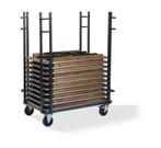 Trolley voor Diner Tafel Hout Recht | 126-208x84-100x168cm, Verzenden, Nieuw in verpakking