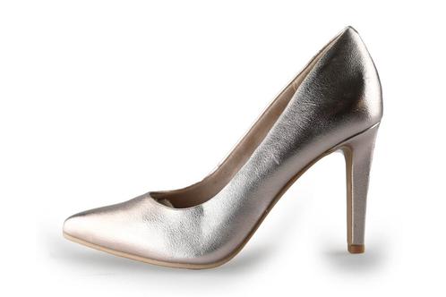 Marco Tozzi Pumps in maat 41 Zilver | 10% extra korting, Kleding | Dames, Schoenen, Overige kleuren, Zo goed als nieuw, Pumps