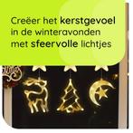 Kerstverlichting Raam Halve maan, Kerstboom, Rendier -, Diversen, Kerst, Verzenden, Nieuw