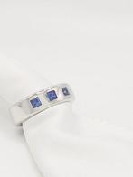 Salvini - Ring - 18 karaat Witgoud Saffier, Sieraden, Tassen en Uiterlijk, Ringen, Nieuw