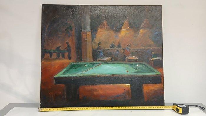 Gustavo R Silva (XX) - El Taco, Antiek en Kunst, Kunst | Schilderijen | Modern