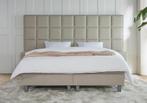 ACTIE! Boxspring Napoli 140 200 Beige, Huis en Inrichting, Verzenden, Beige, Nieuw, 140 cm