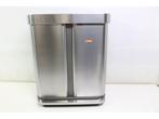Simplehuman Liner Pocket Recycler - Prullenbak 58 Liter - 2, Verzenden, Zo goed als nieuw