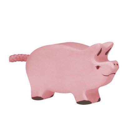 Holztiger - Houten Dieren - Biggetje 7 cm, Kinderen en Baby's, Speelgoed | Overig