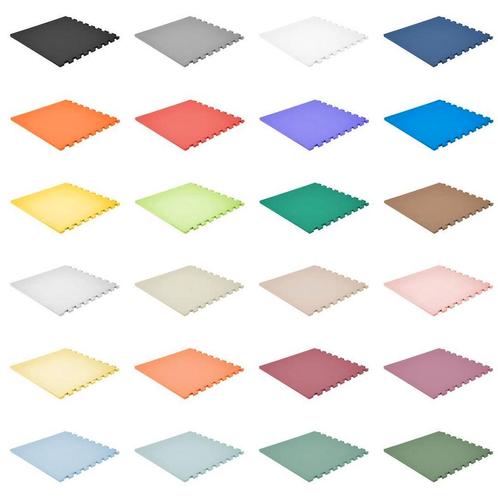 Zachte vloertegels (in 20 verschillende kleuren) 50 x 50 cm, Huis en Inrichting, Stoffering | Vloerbedekking, 10 tot 25 m², Overige typen