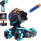 2dekans | Silvergear Bestuurbare Auto met Schietfunctie - 2, Ophalen of Verzenden, Zo goed als nieuw