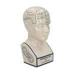 Beeldje - Medisch hoofd - Porselein, Antiek en Kunst, Curiosa en Brocante