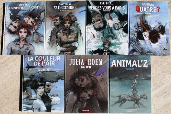 Enki Bilal - 7x C - 7 Album - Eerste druk - 1998/2014, Boeken, Stripboeken