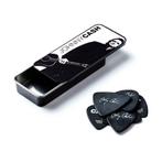 Johnny Cash opbergblikje met plectrums officiële merchandise, Verzamelen, Muziek, Artiesten en Beroemdheden, Ophalen of Verzenden