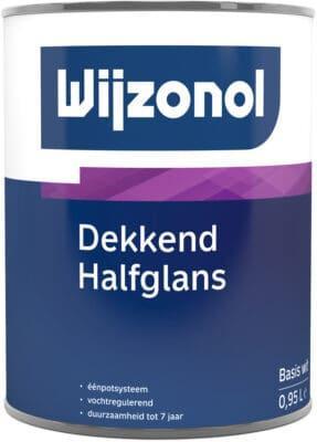Wijzonol Dekkend Halfglans 1 liter, Doe-het-zelf en Verbouw, Verf, Beits en Lak, Nieuw, Ophalen of Verzenden