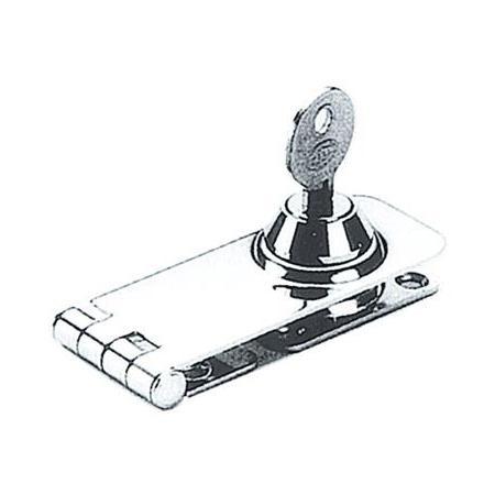 Talamex Overvalsluiting RVS 80 x 30 mm met Slot, Watersport en Boten, Bootonderdelen, Nieuw, Ophalen of Verzenden