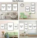 Abstracte Vrouw Canvas Poster Moderne Wanddecoratie, Verzenden, Nieuw