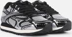 BRONX - Tronic - Vrouw - Sneakers - Zwart/Zilver - maat 36, Verzenden, Nieuw