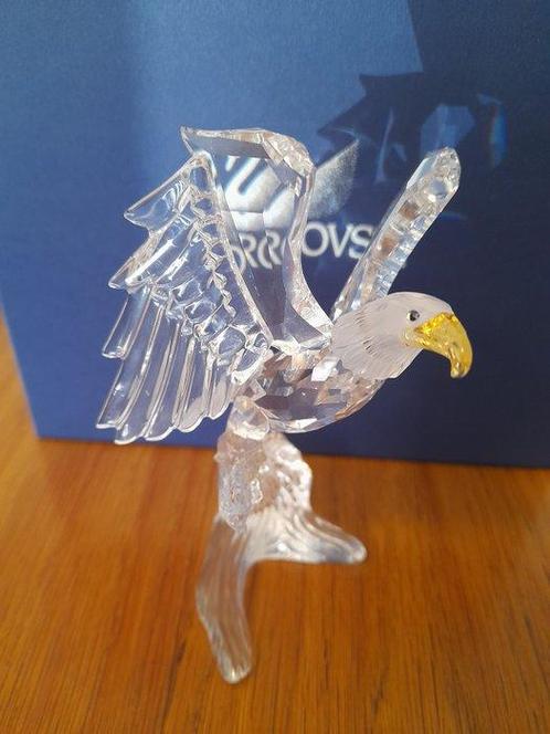 Swarovski - Beeldje - Bald Eagle 248003 - Boxed - Kristal, Antiek en Kunst, Curiosa en Brocante