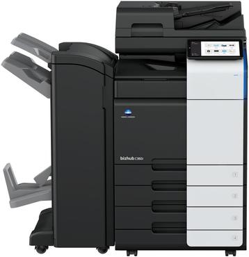 Konica Minolta Bizhub C360i A3/A4 kleur, vouwen + perforeren