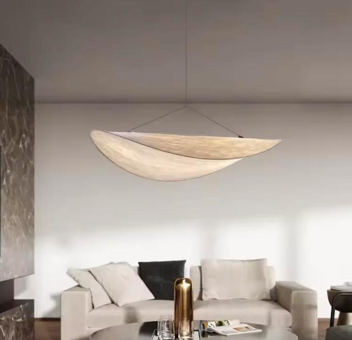 Papieren Hanglamp – Moderne Plafondlamp voor Woon-en Eetkame, Huis en Inrichting, Lampen | Hanglampen, Nieuw, Verzenden