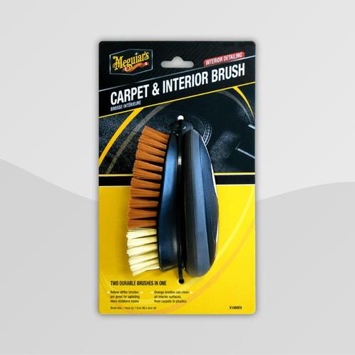 Meguiars Carpet en Interior Brush (Kwasten en Borstel), Auto diversen, Onderhoudsmiddelen, Ophalen of Verzenden