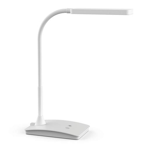 Bureaulamp Pearly - Wit, Huis en Inrichting, Lampen | Overige, Ophalen of Verzenden