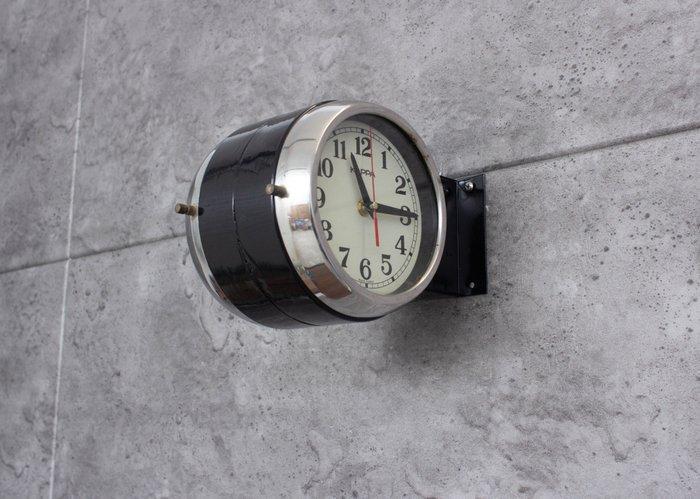 Wandklok - Kappa - Staal, Bakeliet, Plastic, Glas -, Antiek en Kunst, Curiosa en Brocante