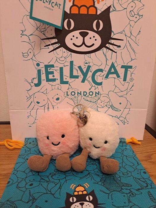 Jellycat - Pluche speelgoed Duo Mochi Schlüsselanhänger -, Antiek en Kunst, Antiek | Speelgoed