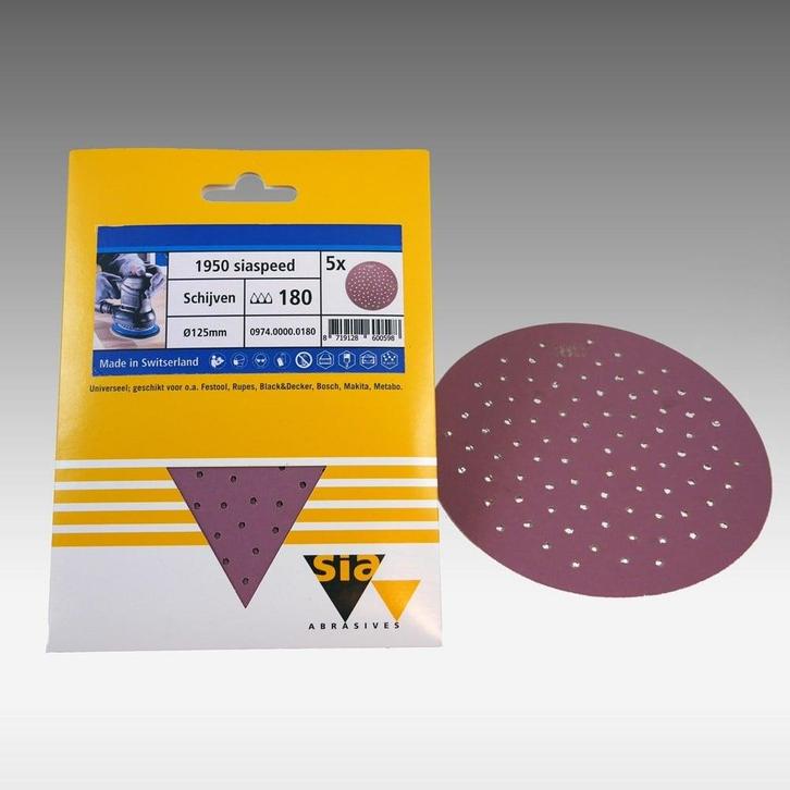 SiaSpeed 1950 Schuurschijf 150mm 5x, Watersport en Boten, Accessoires en Onderhoud, Ophalen of Verzenden
