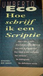 Hoe schrijf ik een scriptie ? 9789035109018 Umberto Eco, Boeken, Verzenden, Gelezen, Umberto Eco