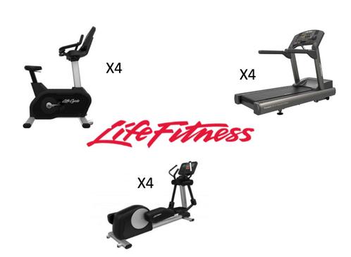 Life Fitness cardio set | loopband | crosstrainer | upright, Sport en Fitness, Fitnessmaterialen, Overige typen, Ophalen of Verzenden