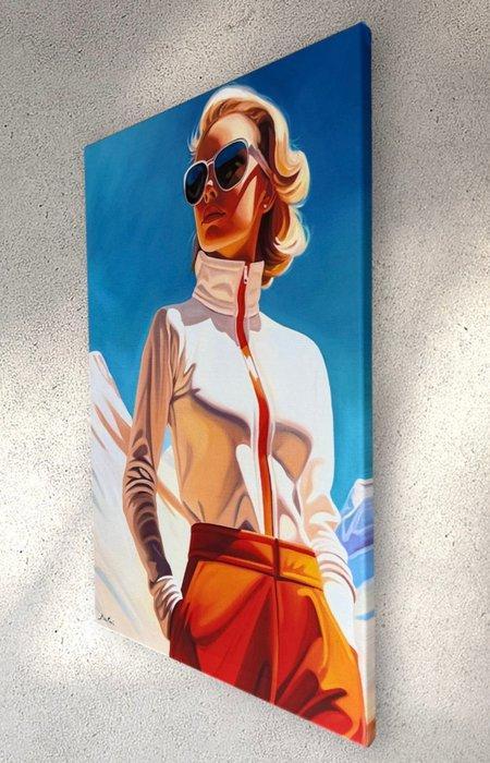 Biatturi Irina - Silent reflection, Antiek en Kunst, Kunst | Schilderijen | Modern
