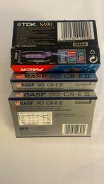 TDK, BASF - SA-90EB5, BASF-90 CR-E II Lege audiocassette -, Nieuw