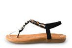 Dolcis Sandalen in maat 38 Zwart | 10% extra korting, Dolcis, Verzenden, Zwart, Sandalen of Muiltjes