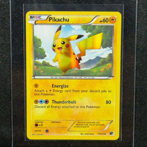 Pokémon Card - Pikachu Holo #115 - Pokémon, Hobby en Vrije tijd, Verzamelkaartspellen | Pokémon