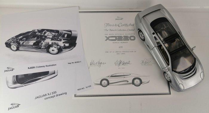 Maisto 1:18 - Modelauto (4) - Jaguar XJ220 - Kopie uniek, Hobby en Vrije tijd, Modelauto's | 1:5 tot 1:12