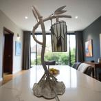 Tiffany Style - Art Nouveau Revival - Lamp - Glas, Metaal, Antiek en Kunst
