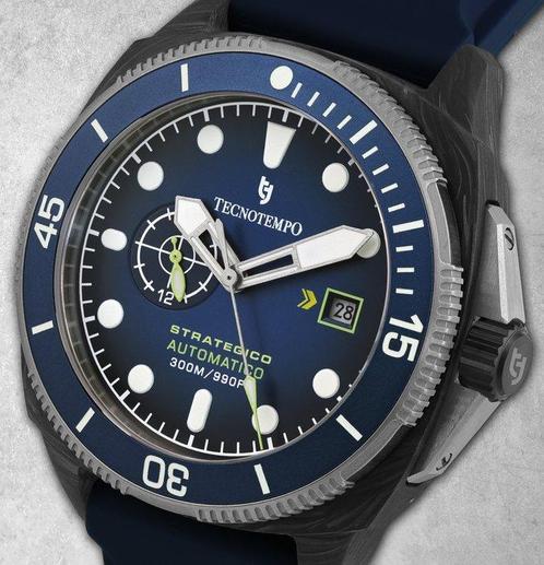 Tecnotempo - Strategico - Forged Carbon & Titanium -, Sieraden, Tassen en Uiterlijk, Horloges | Heren