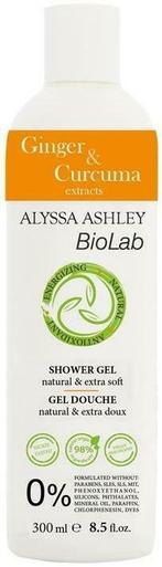 ALYSSA ASHLEY BIOLAB GINGER & CURCUMA SHOWER GEL DOUCHEGEL.., Verzenden, Nieuw