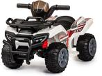 Veiling - Elektrische Kinderquad Scorpion 6V 1-3 jaar Wit, Nieuw
