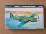 MisterCraft 030575 J-26 Early / P-51B Swedish Mustang 1:72, Verzenden, Nieuw