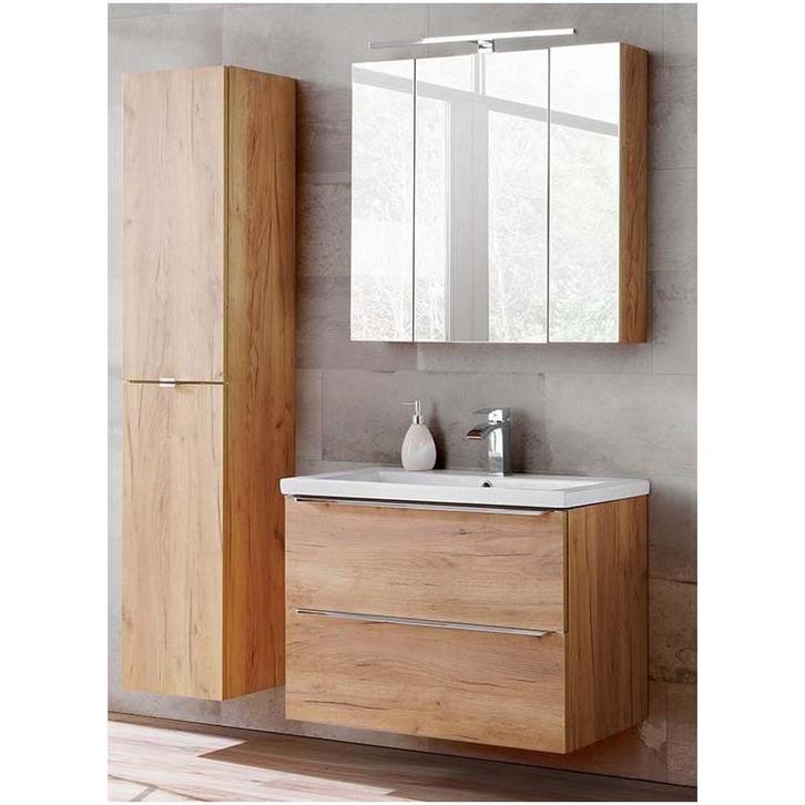 Badkamermeubel Palisander 80CM (Badkamermeubels), Huis en Inrichting, Badkamer | Badkamermeubels, Nieuw, Ophalen of Verzenden